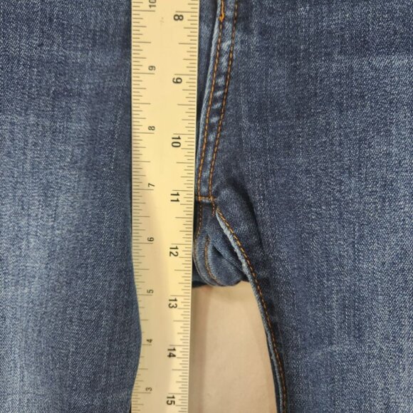 KanCan Denim Skinny Jeans Women's 11/29 Blue High Rise Stretch Distressed - Picture 4 of 11